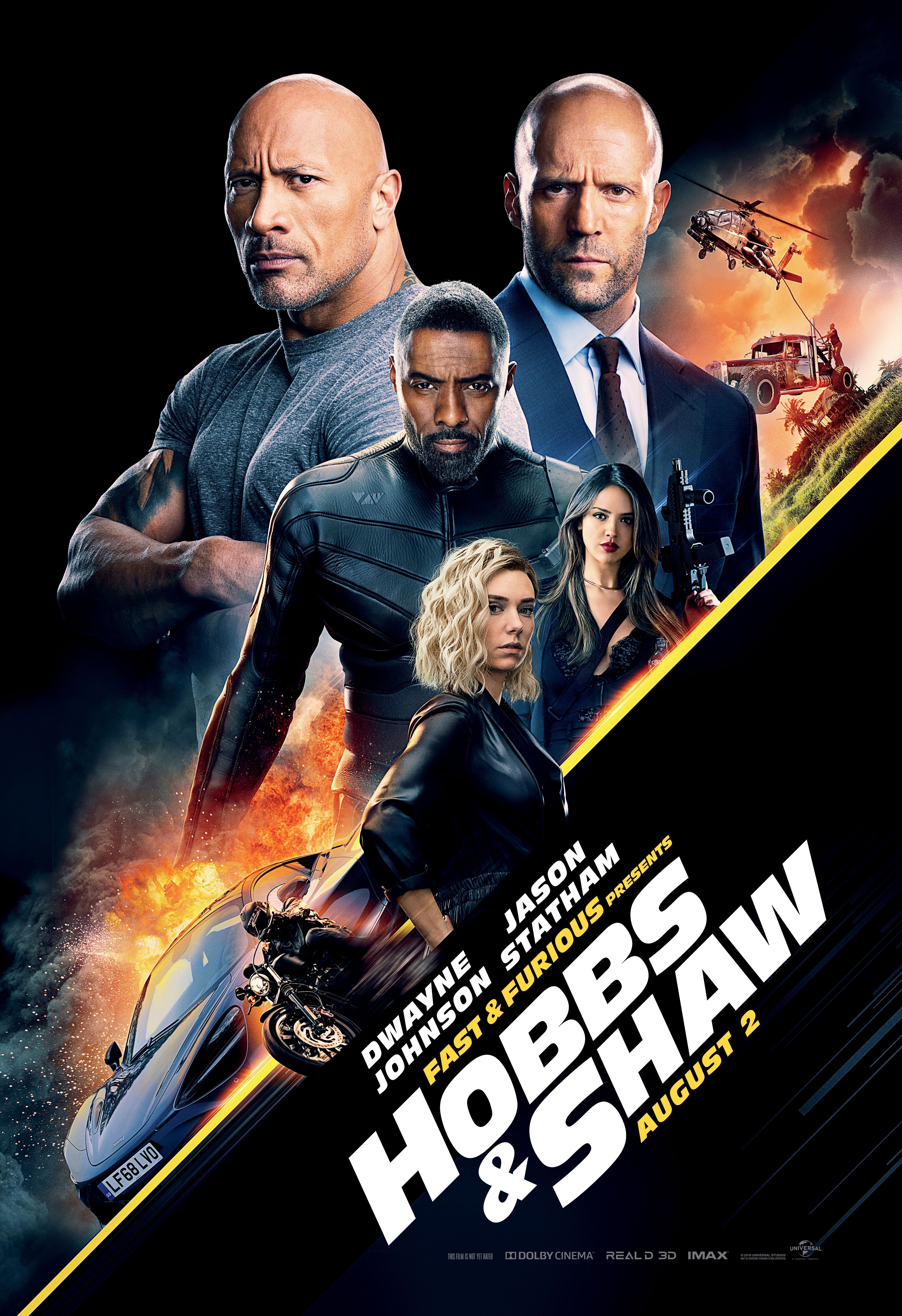 Fast and Furious Presents Hobbs & Shaw Film Poster