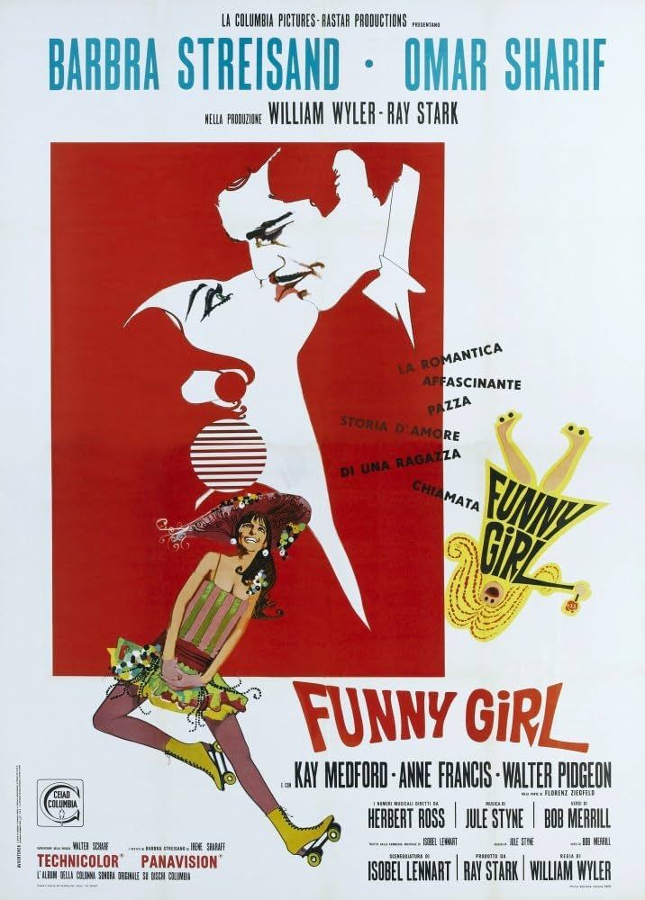 funny girl poster