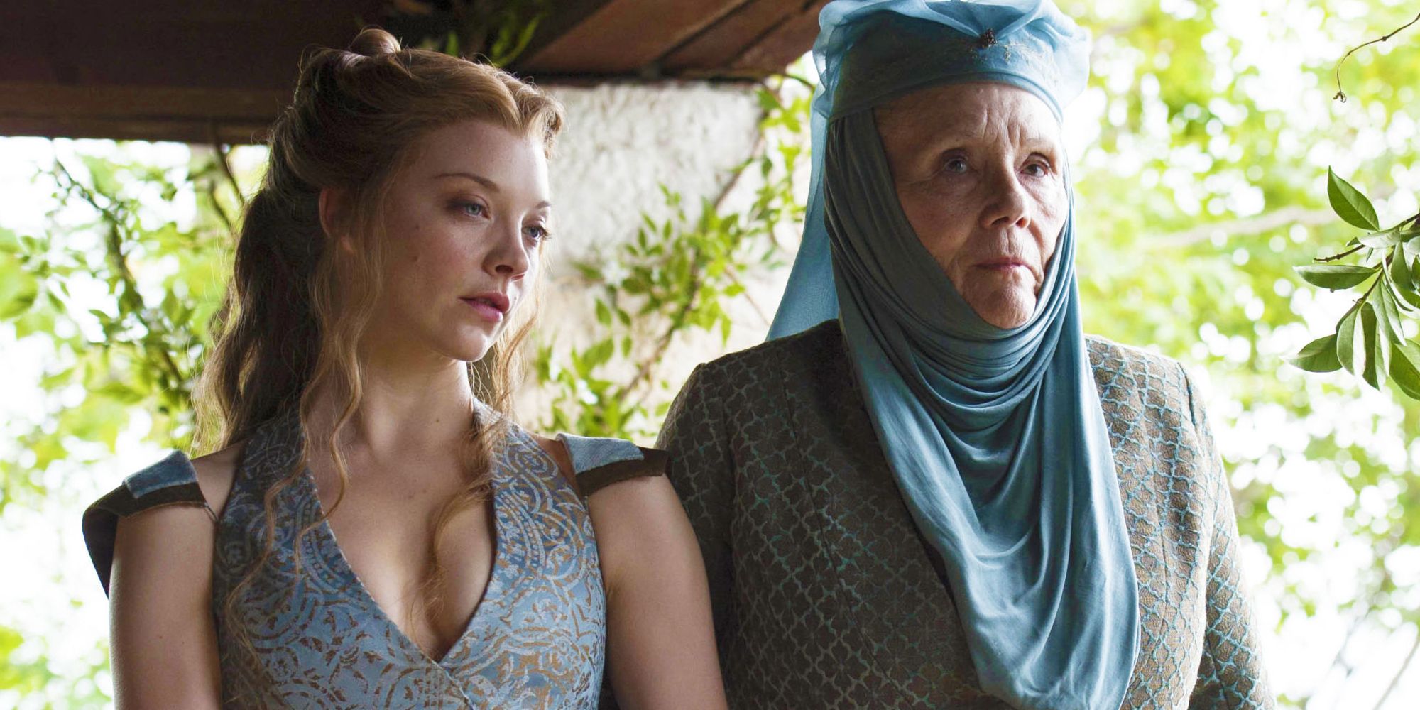 Olenna (Diana Rigg) and Margaery (Natalie Dormer) in 'Game of Thrones'