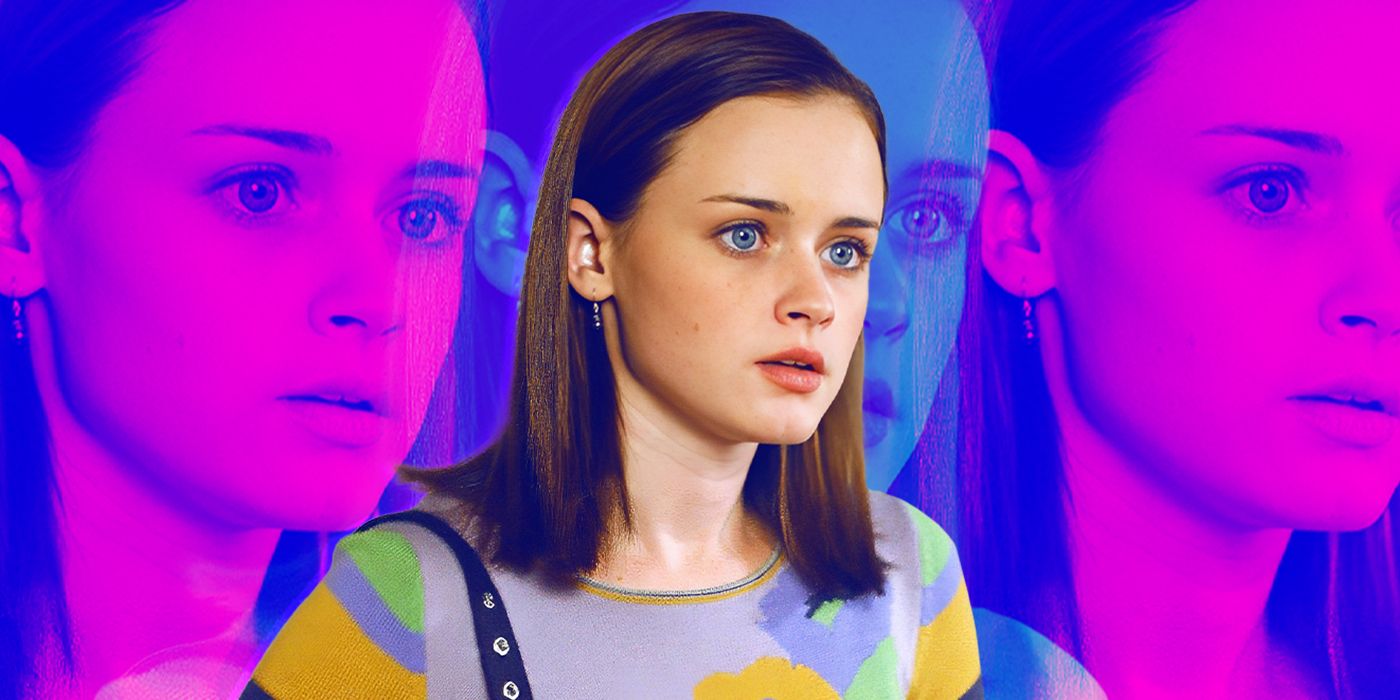 A custom image of Alexis Bledel as Rory in Gilmore Girls
