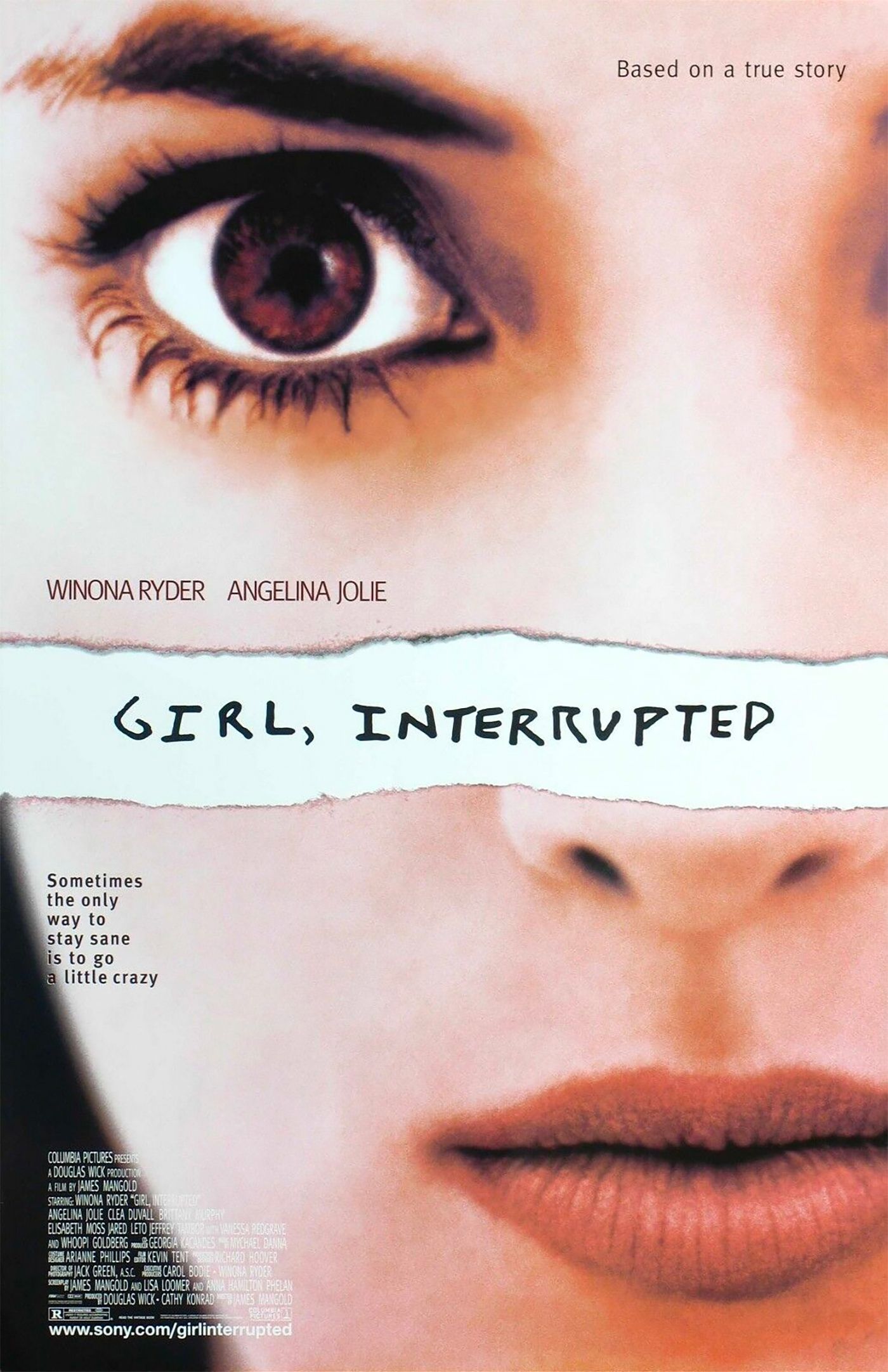 Winona Ryder in Interrupted Girl poster