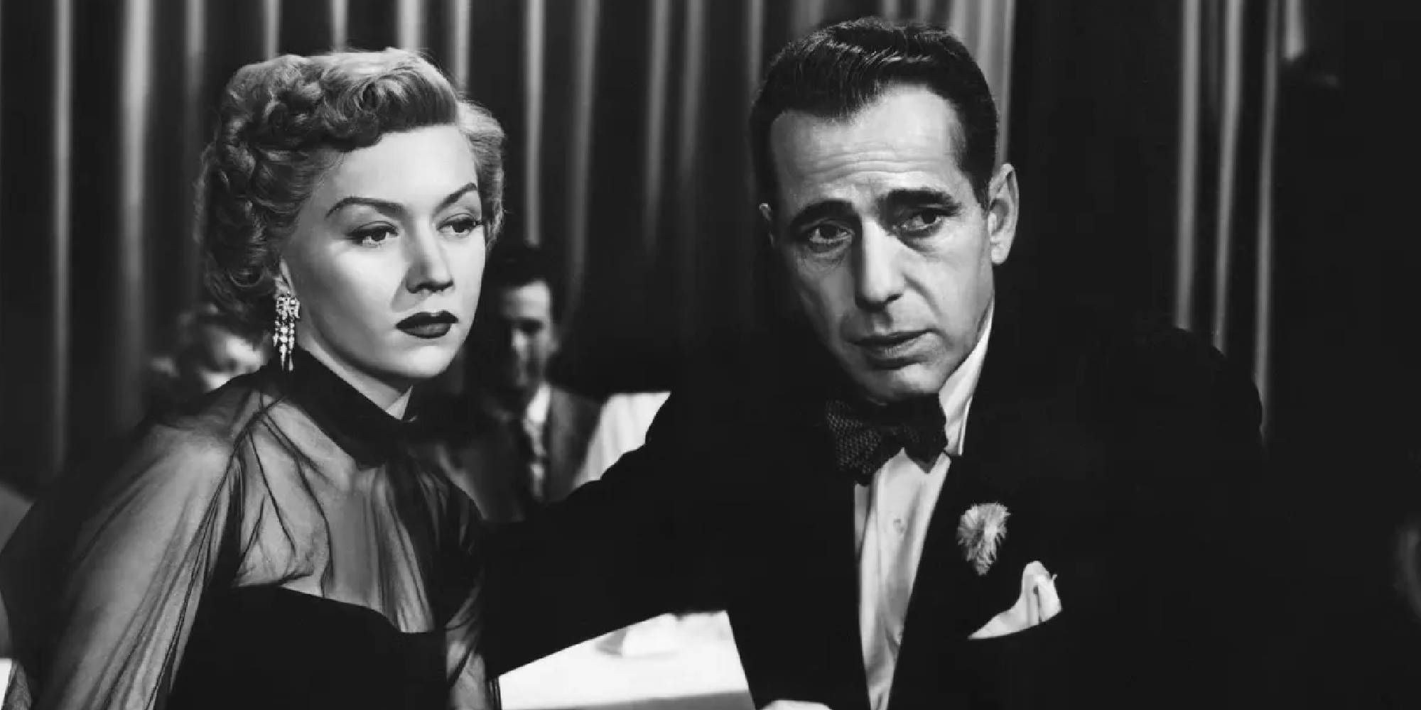 Gloria Grahame and Humphrey Bogart in In a Lonely Place