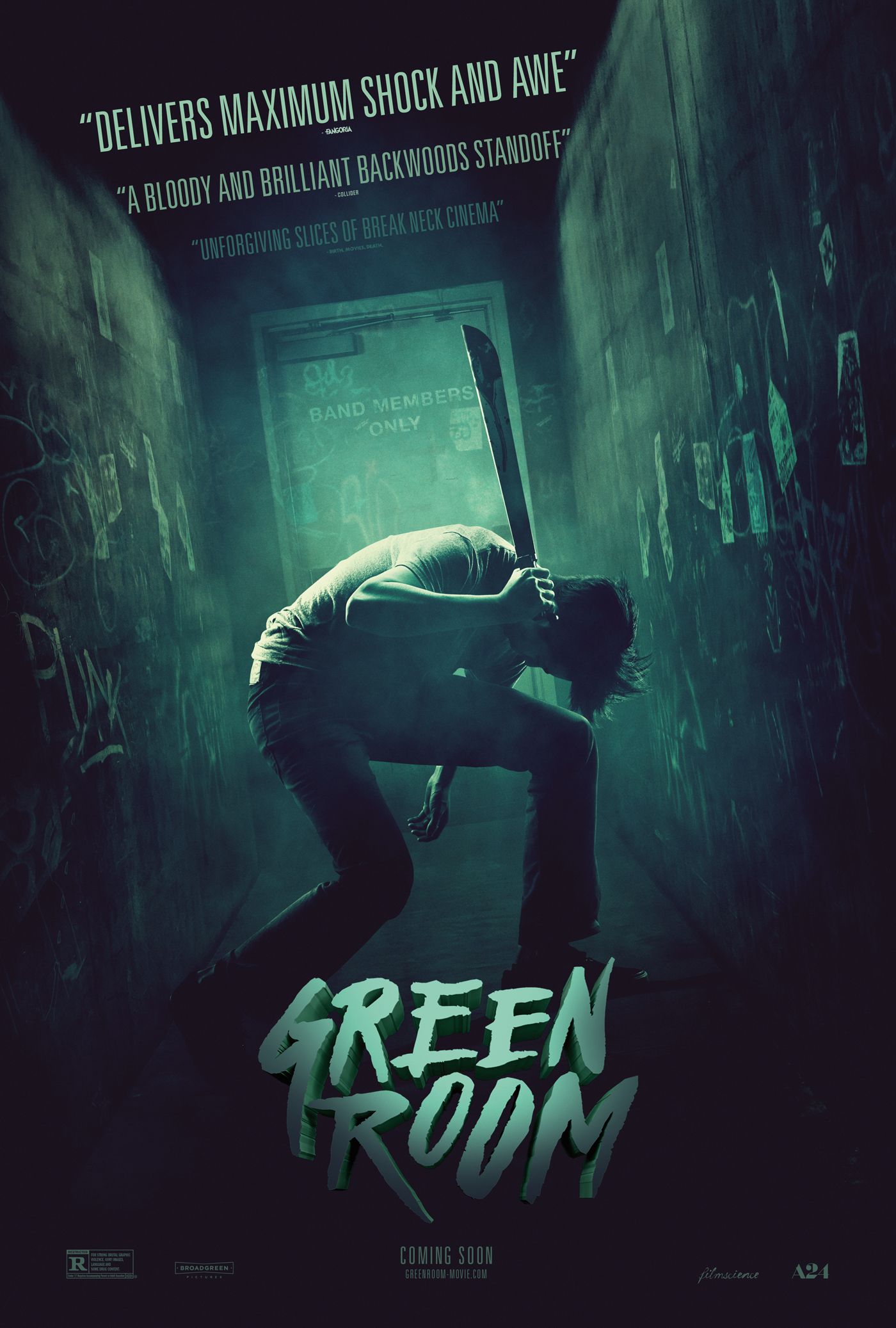 Green Room 2015 movie poster