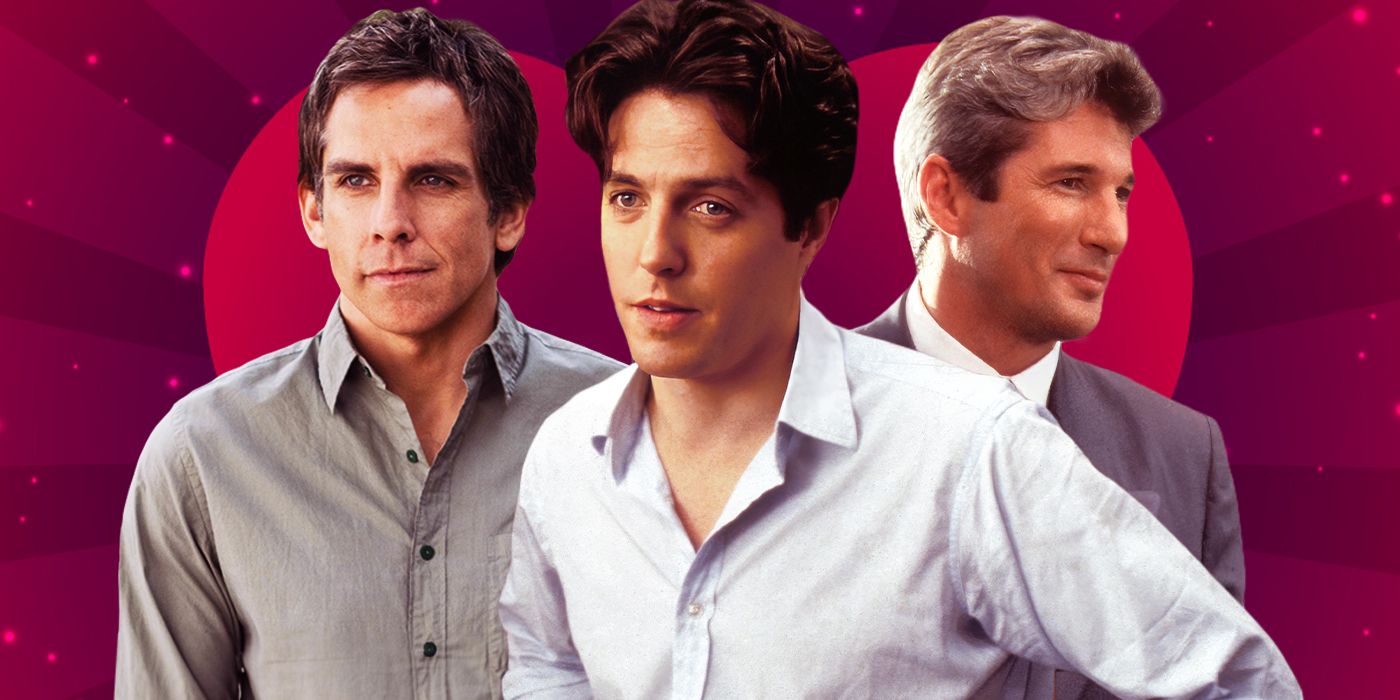 Blended image showing Ben Stiller, Hugh Grant, and Richard Gere.