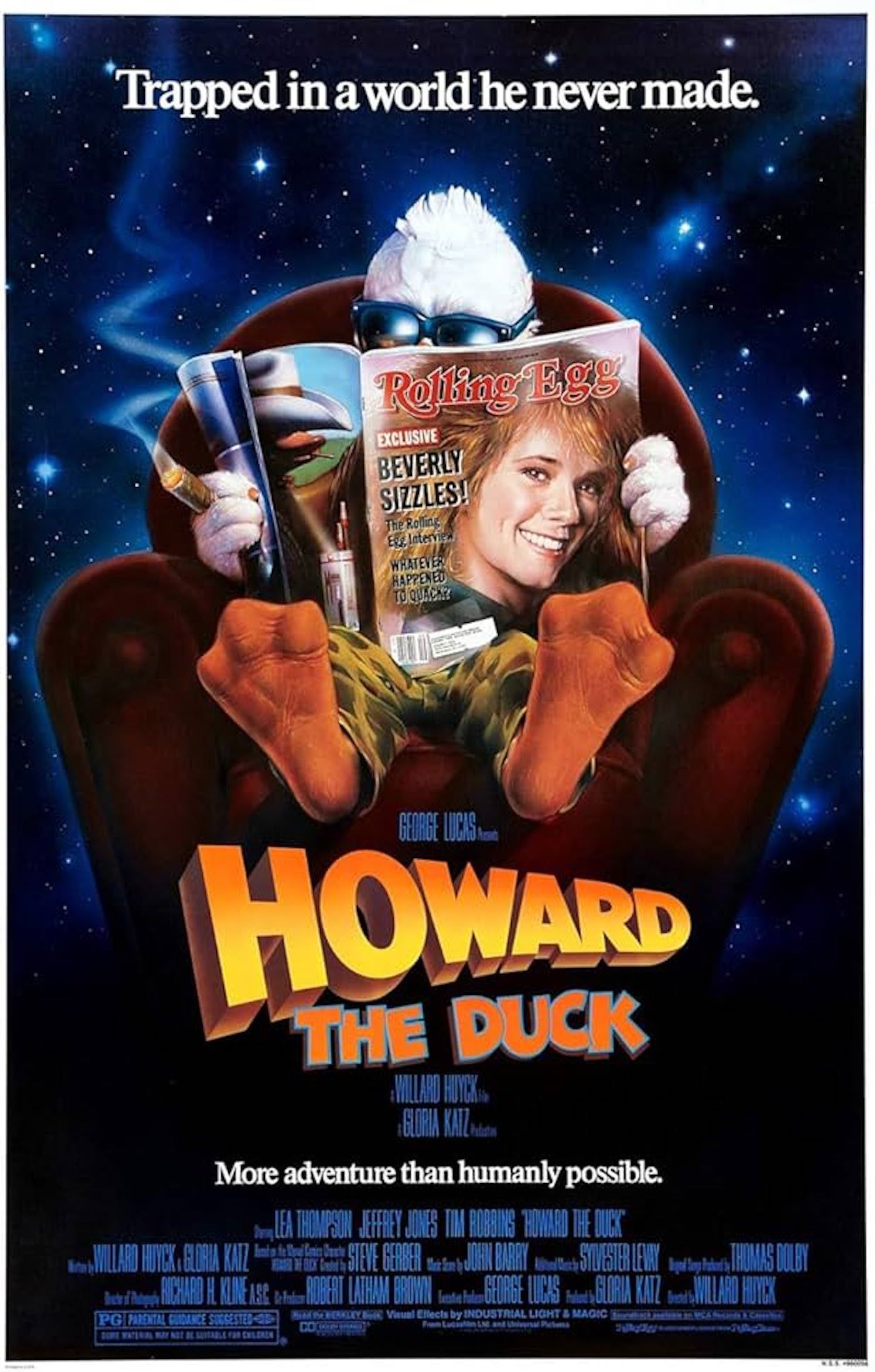 Howard the Duck movie poster