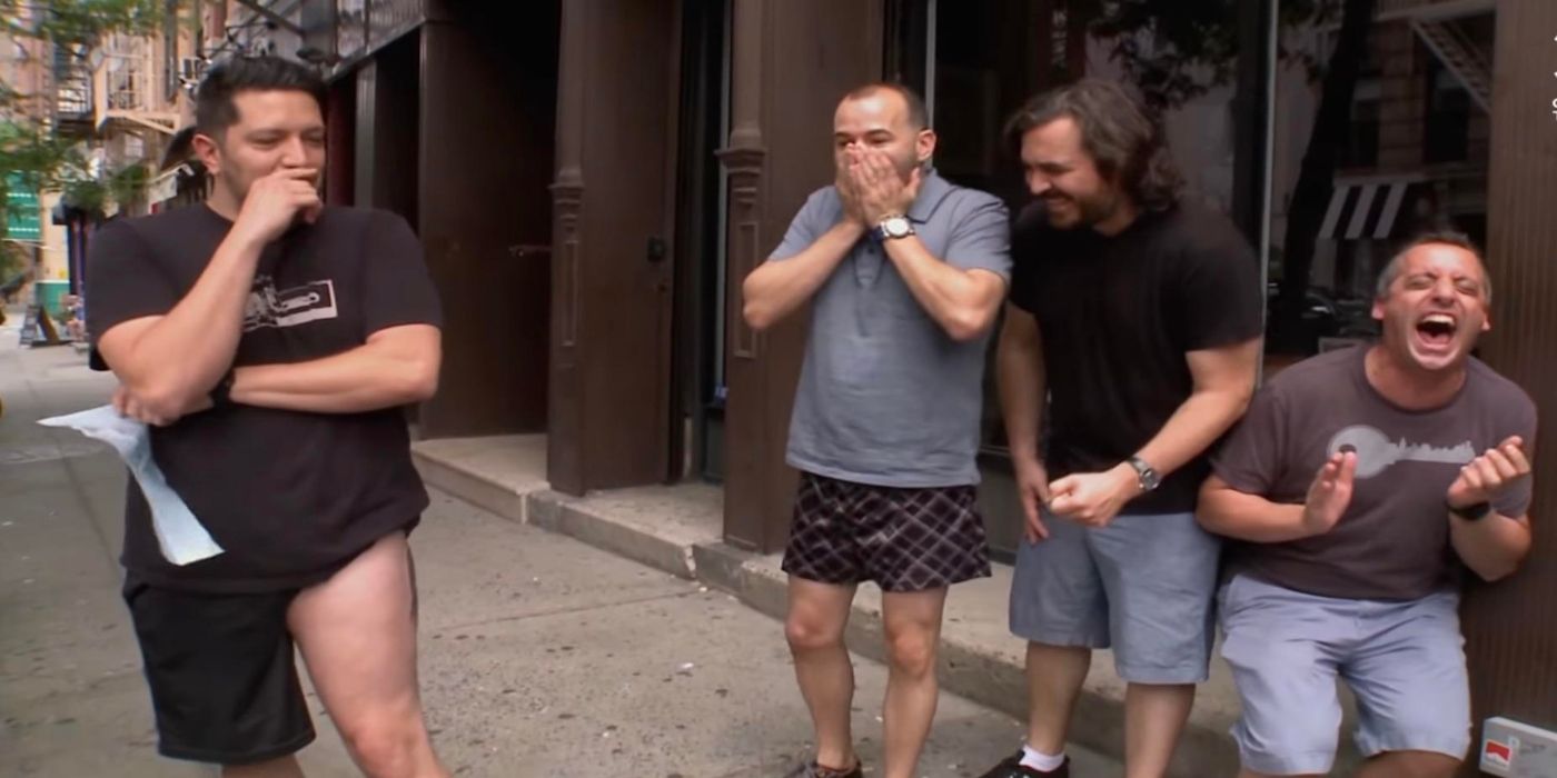 S1 E6 punishment. Kinda makes it seem like it's staged and faked :  r/ImpracticalJokers