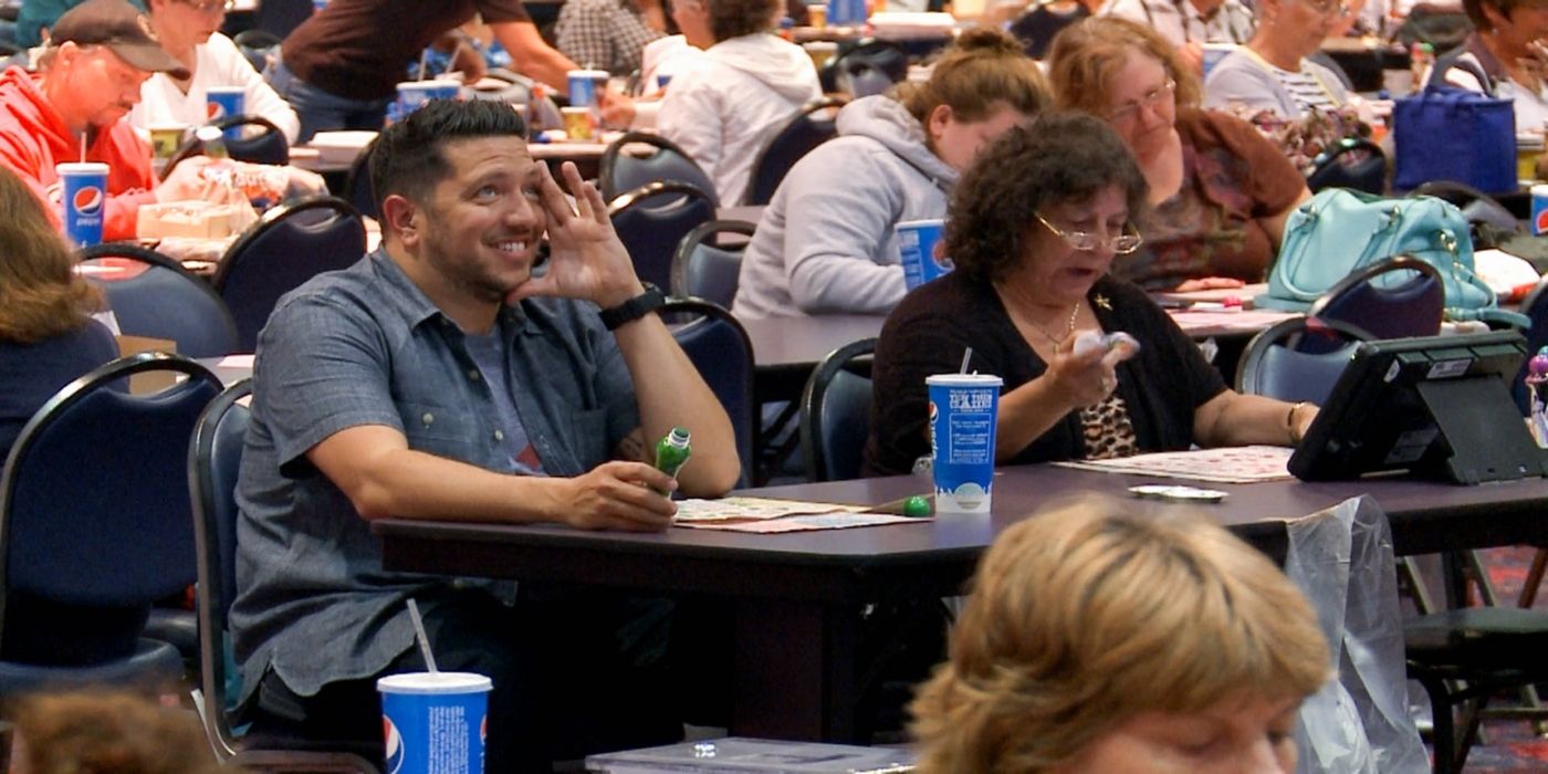 Sal is uncomfortable playing bingo in Impractical Jokers