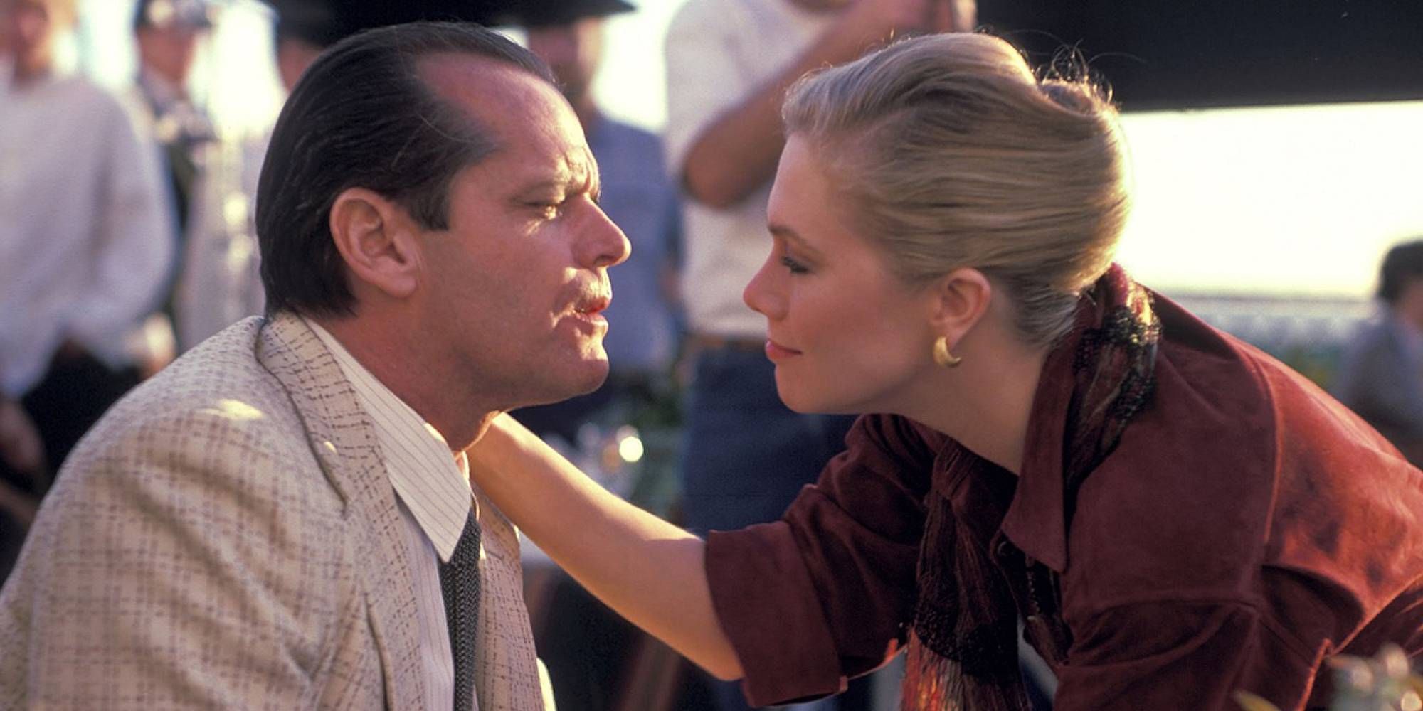 Jack Nicholson si Kathleen Turner aproape ca se saruta in onoarea lui Prizzi