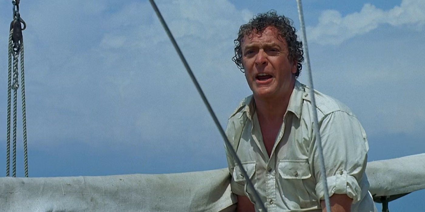 Hoagie Newcombe (Michael Caine) in 'Jaws: The Revenge'