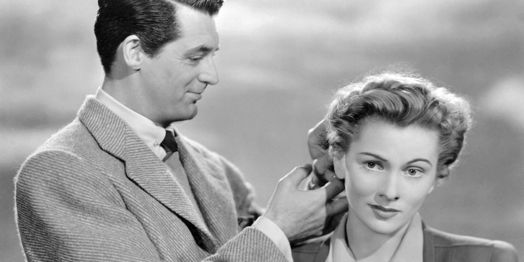 Joan Fontaine and Cary Grant in Suspicion (1941)