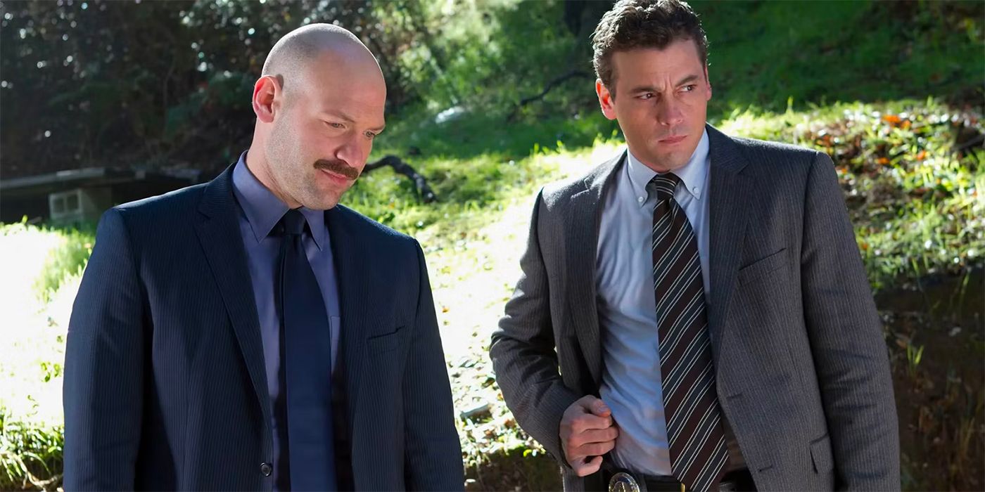 Corey Stoll and Skeet Ulrich in Law & Order: Los Angeles