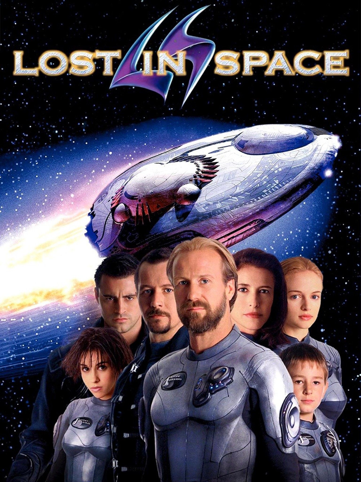 Poster for 1998's Lost in Space Remake