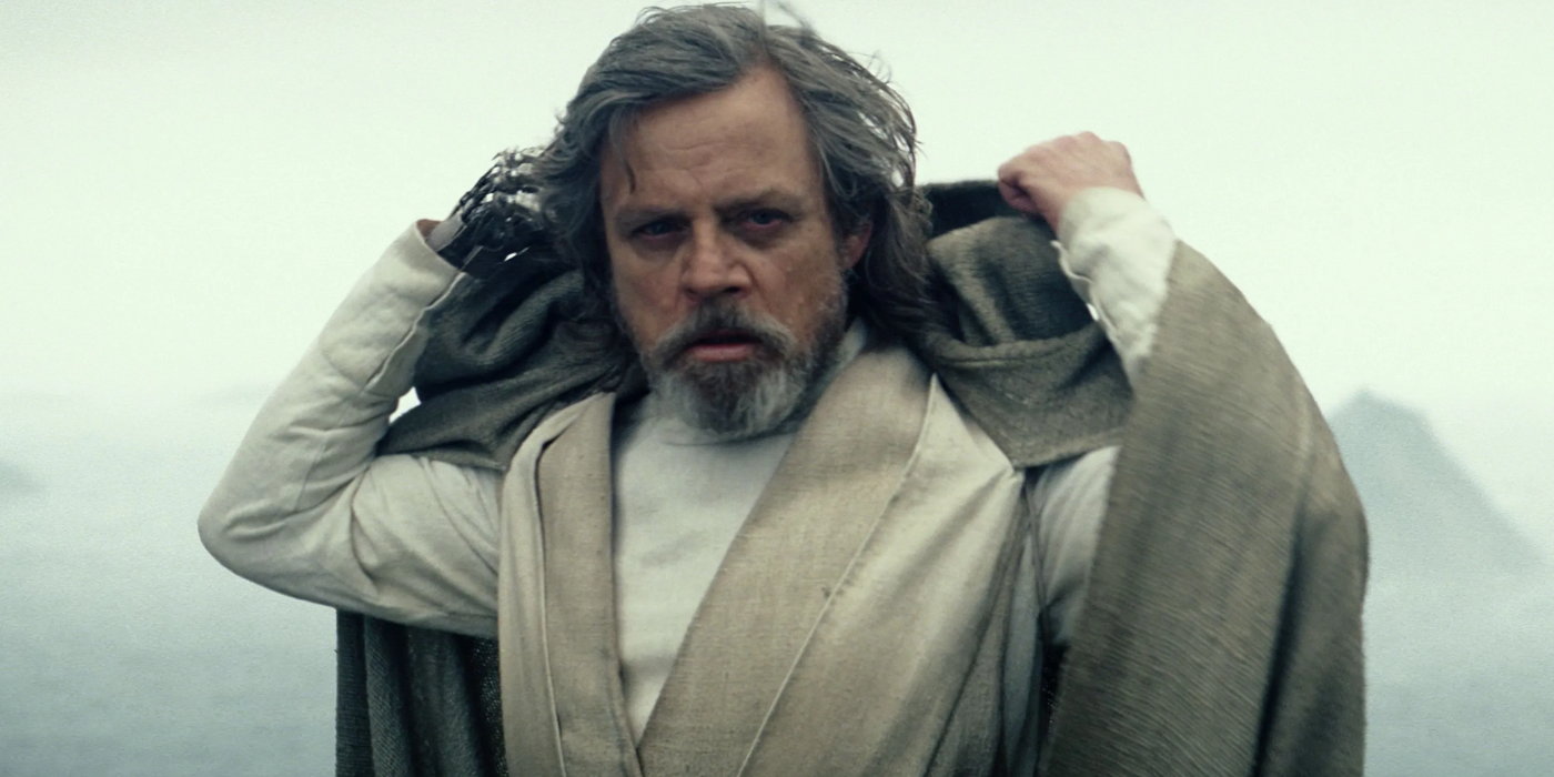 Mark Hamill as Luke Skywalker in the Force Awakens