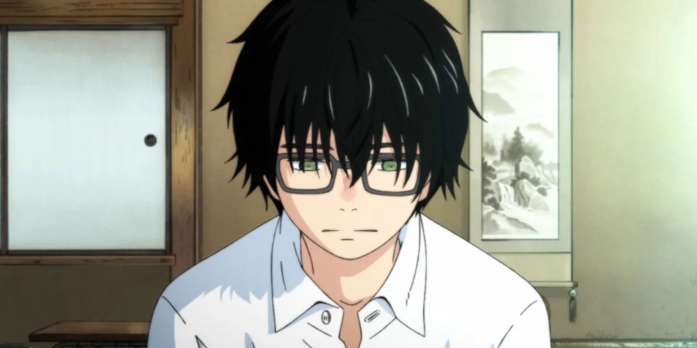 Rei Kiriyama looks depressed in March Comes in Like a Lion