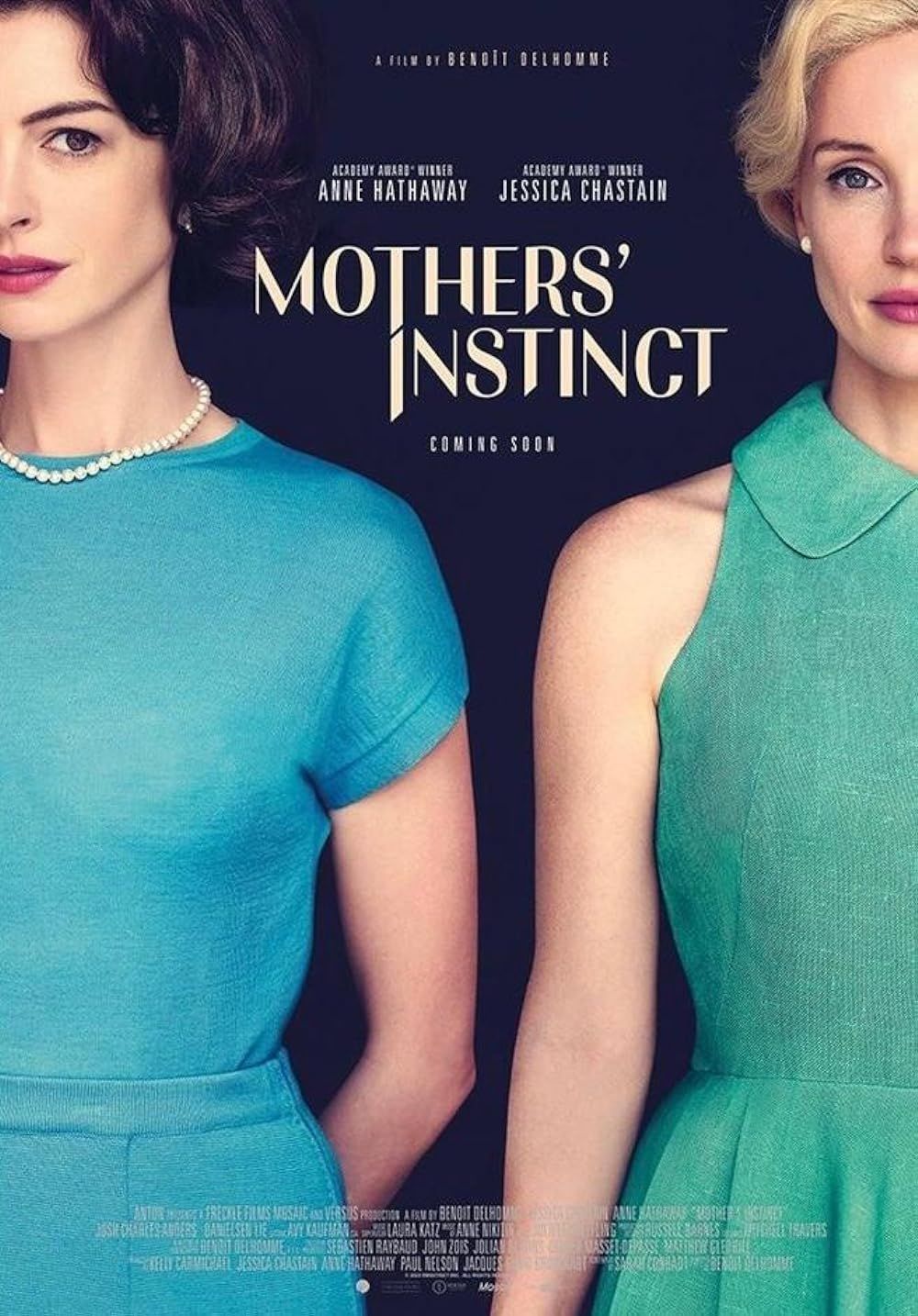 Mothers Instinct Poster of Anne Hathaway and Jessica Chastain