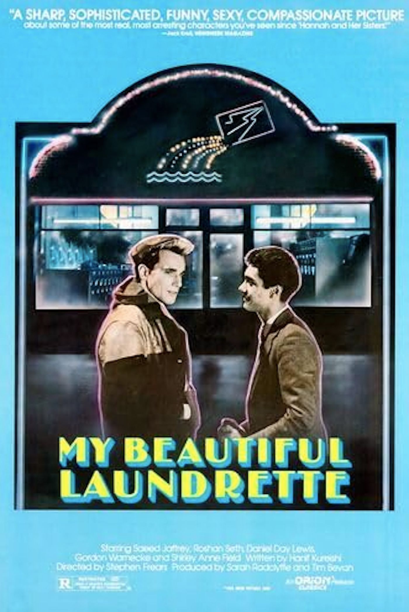 Daniel Day Lewis Became A Star With Two Wildly Different Roles In One Year   My Beautiful Laundrette Movie Poster 