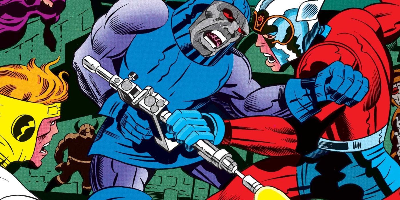 Jack Kirby&rsquo;s New Gods characters for DC Comics.
