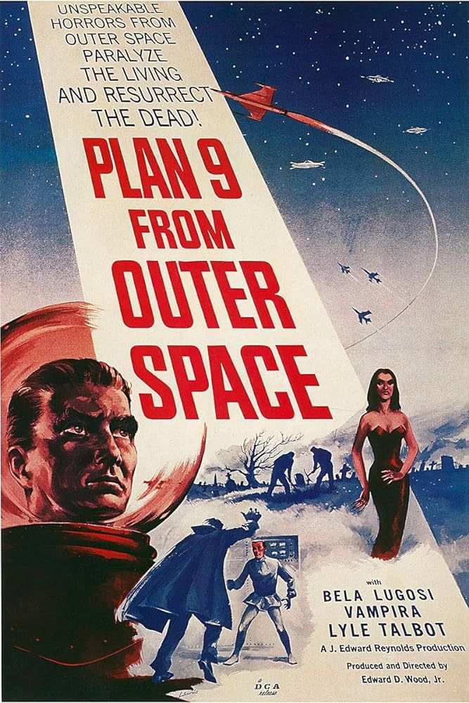outer space poster