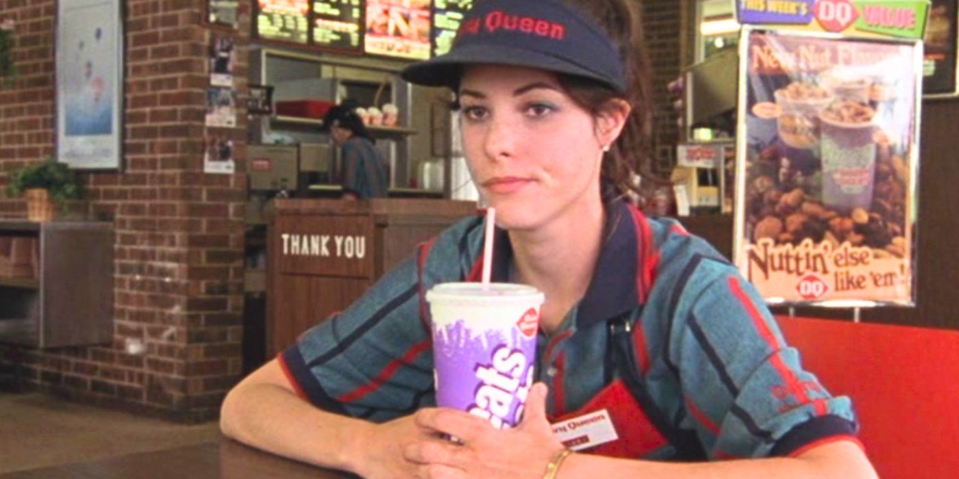 Parker Posey como Libby Mae Brown, no DQ, esperando por Guffman.