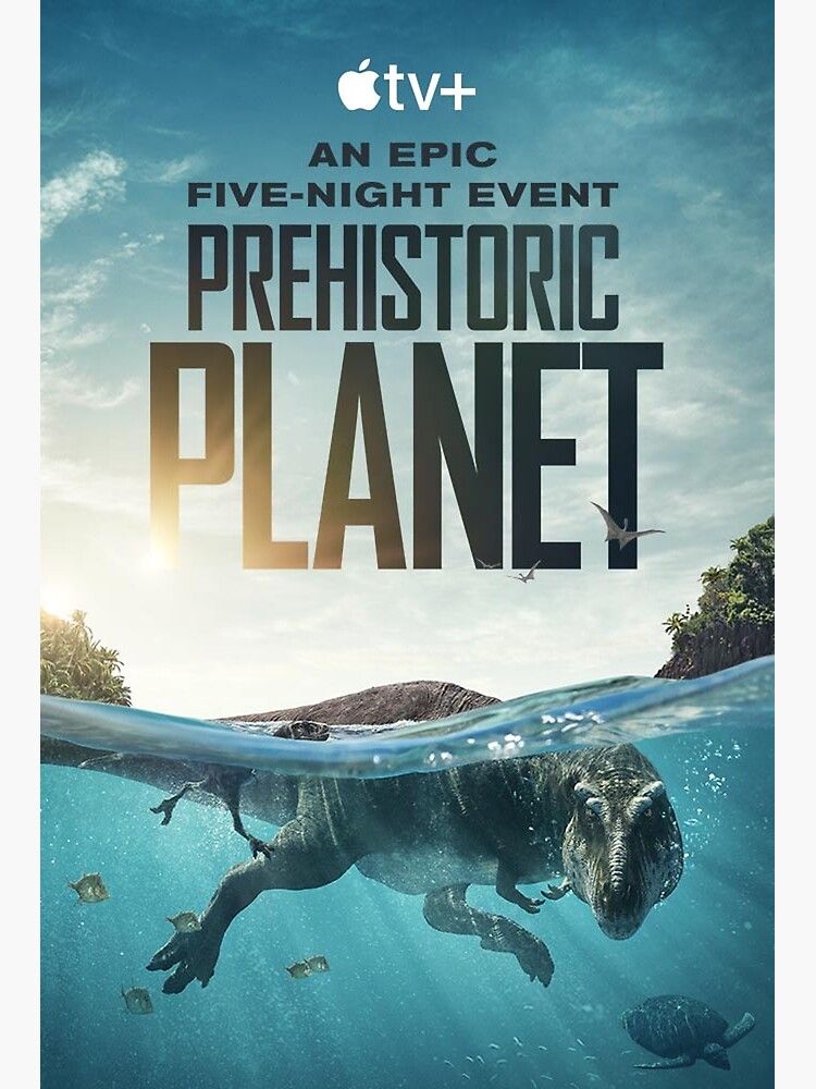 prehistoric planet poster