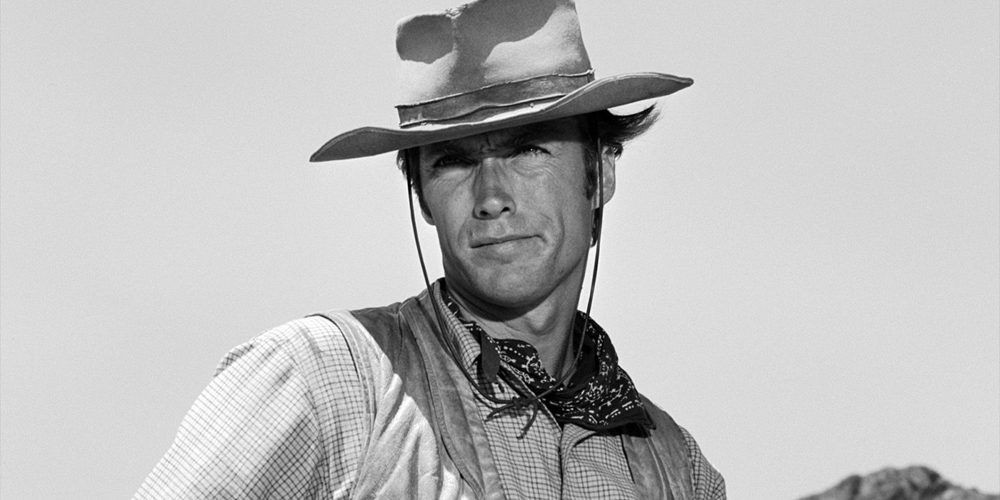 Clint Eastwood as Rowdy Yates on 'Rawhide'