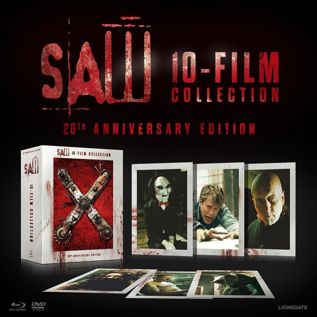 « Saw » célèbre les 20 ans de Jigsaw avec une collection Blu-ray de 10 ...