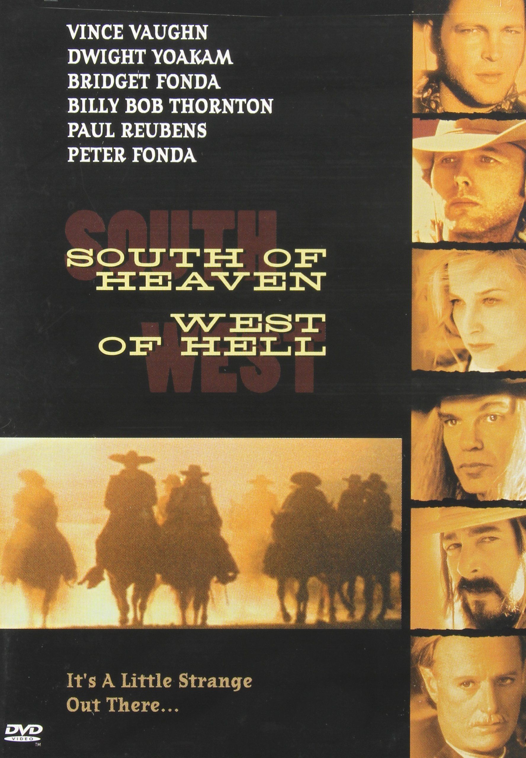 Paul Reubens Played Against Type As A Grisly Killer In This Acid Western   South Of Heaven West Of Hell Film Poster 