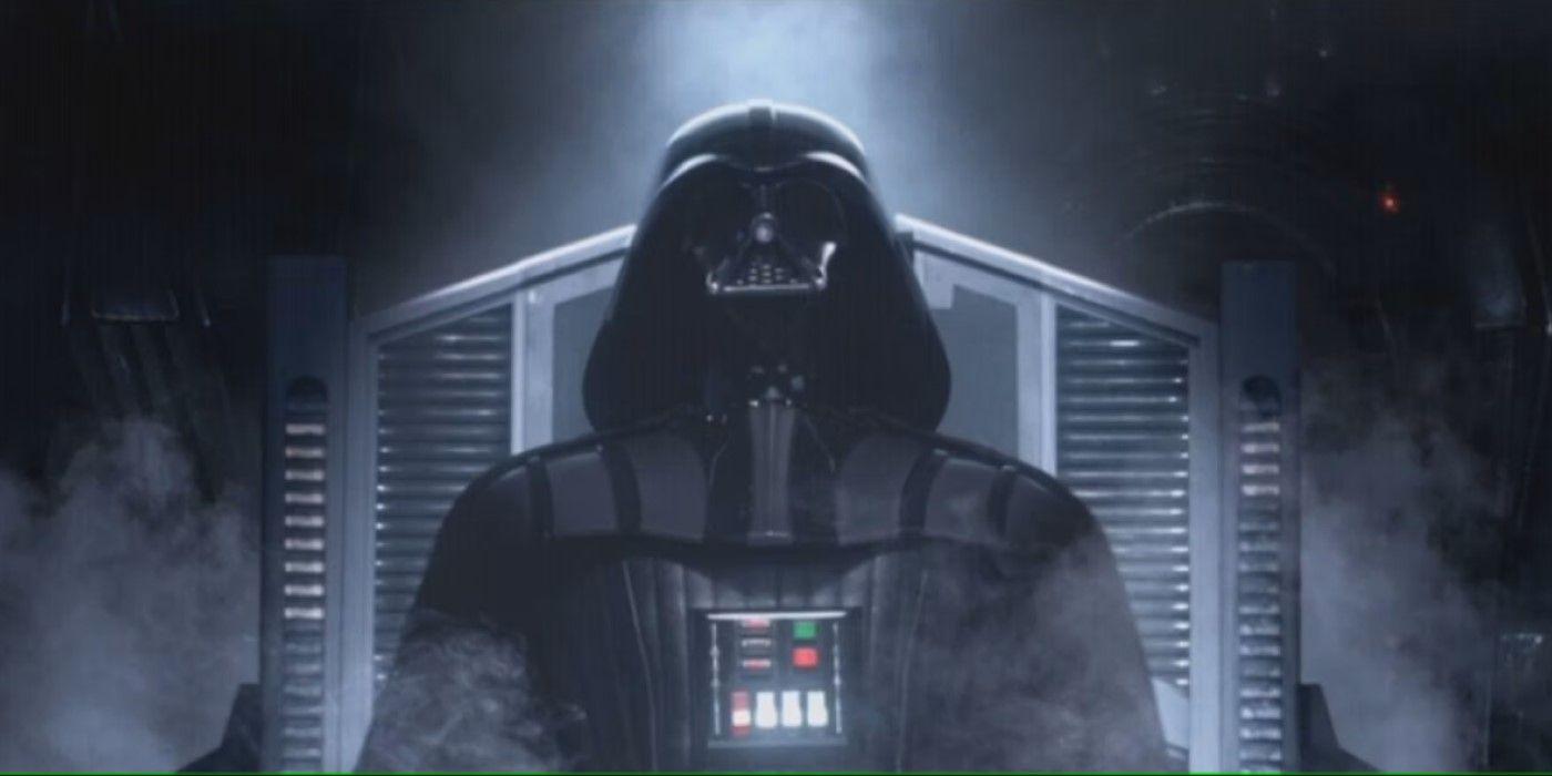 Darth Vader rises at the end of 'Revenge of the Sith'