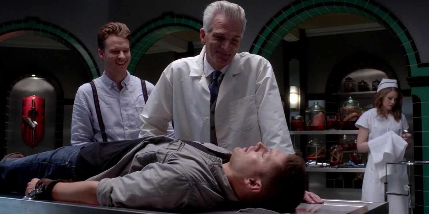 The Styne Family (aka the Frankensteins) kidnap Dean (Jensen Ackles) on 'Supernatural'
