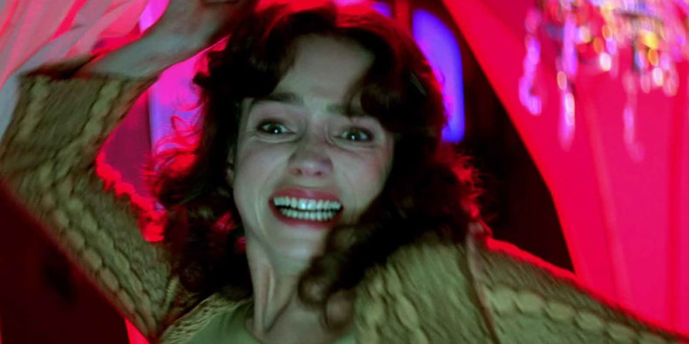 Jessica Harper trying to survive in Suspiria.