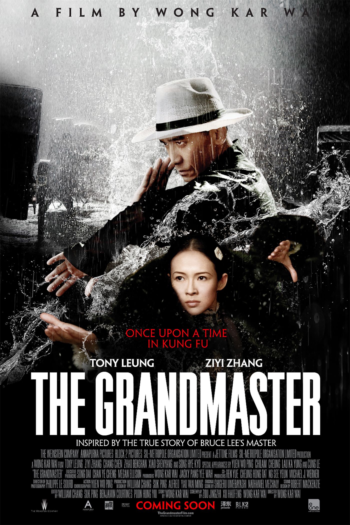 Tony Leung and Zhang Ziyi in the poster for The Grandmaster