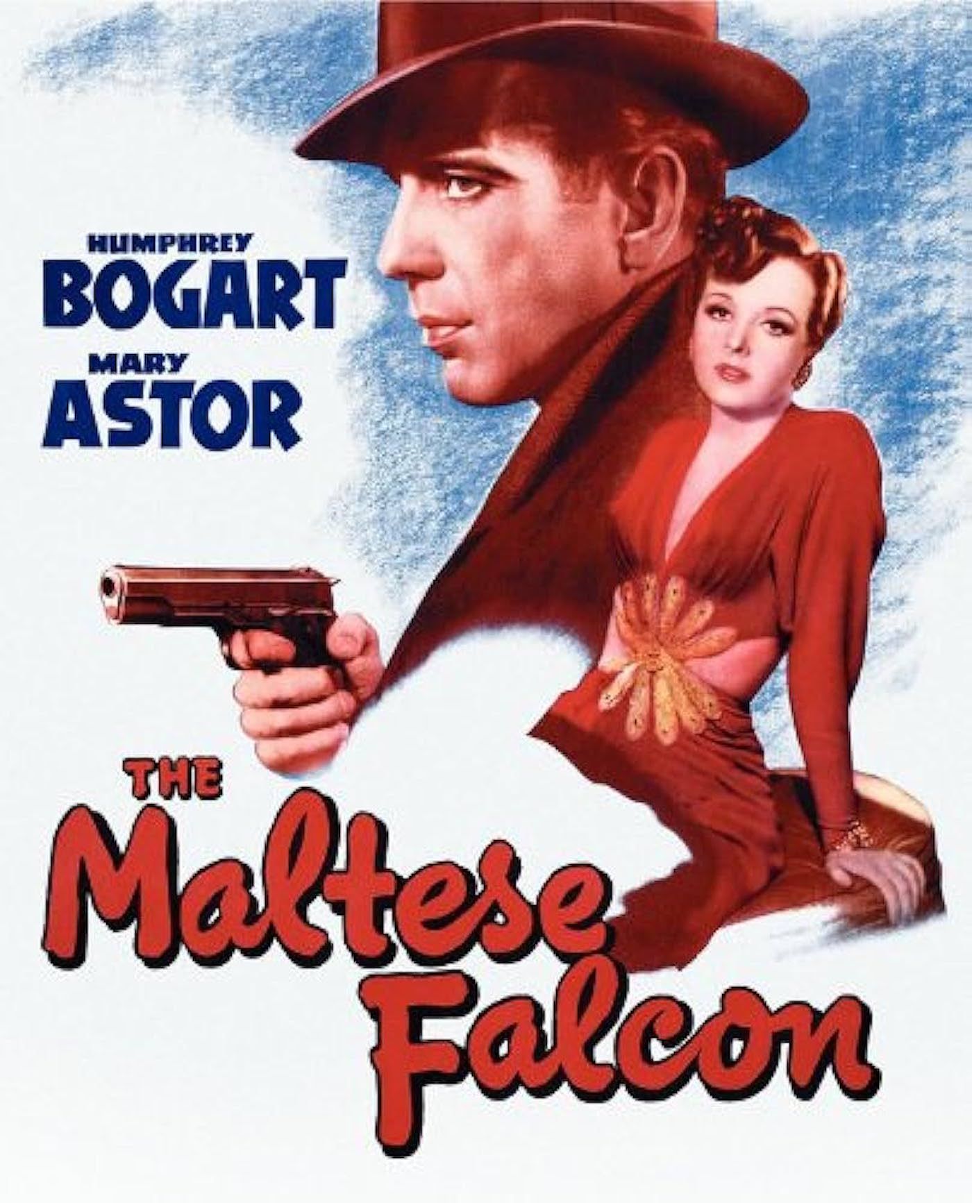 humphrey bogart featured on The Maltese Falcon movie poster