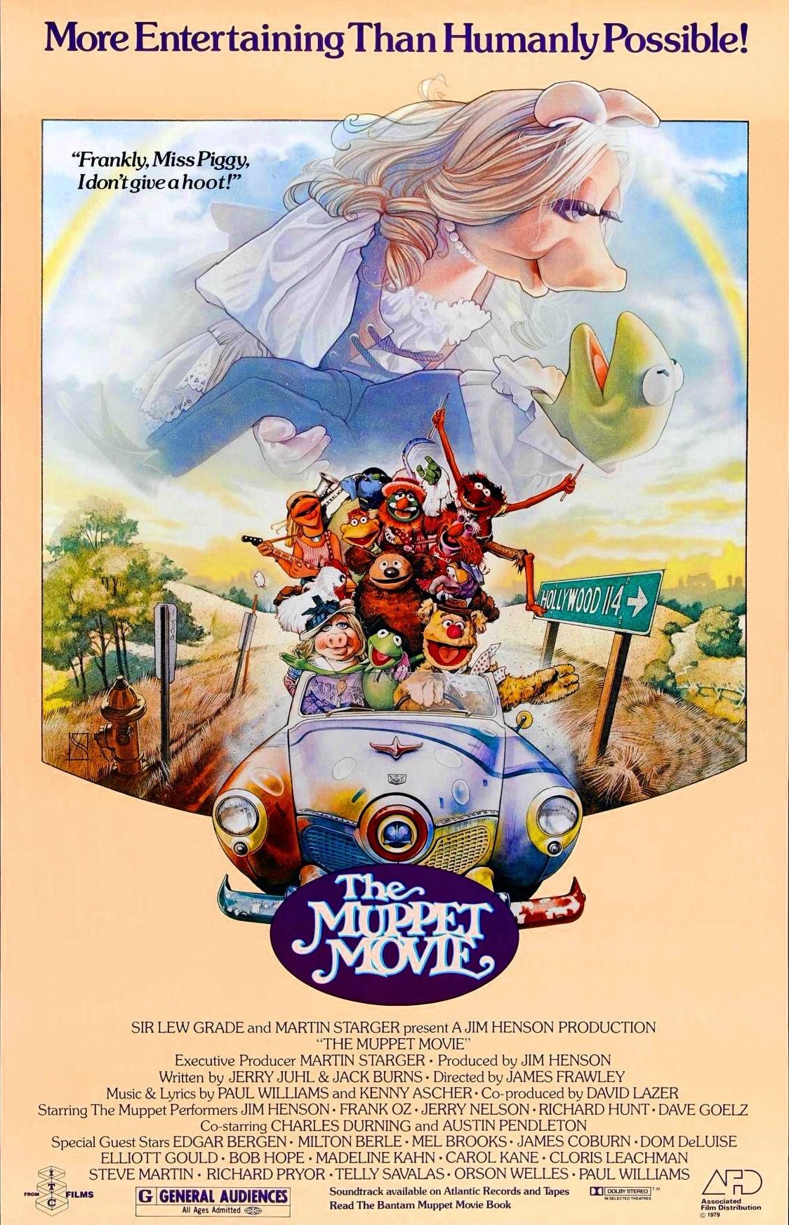 cartel de la película muppets