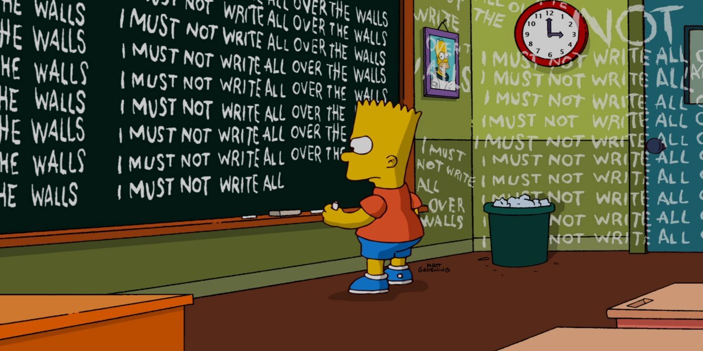Nancy Cartwright's Bart in The Simpsons 