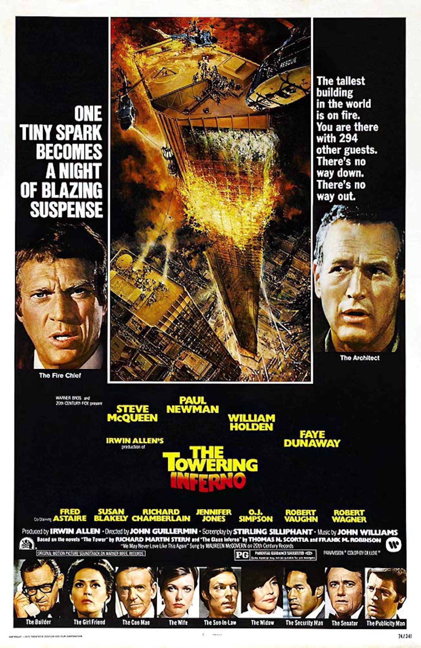 The Towering Inferno movie poster