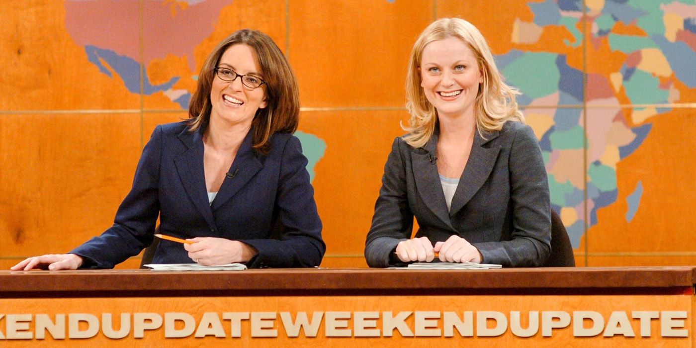 Tina Fey and Amy Poehler Hosting Weekend Update on SNL 2