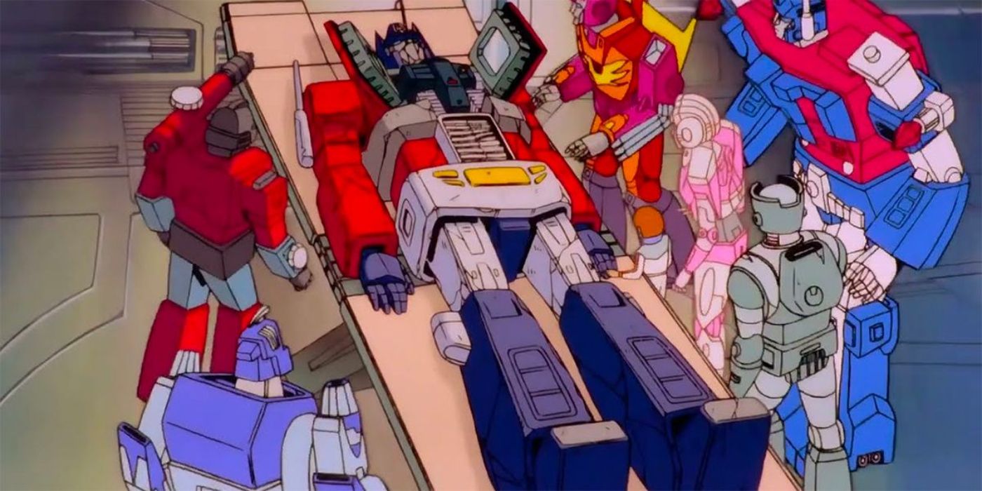 Optimus Prime's death in the 1986's Transformers