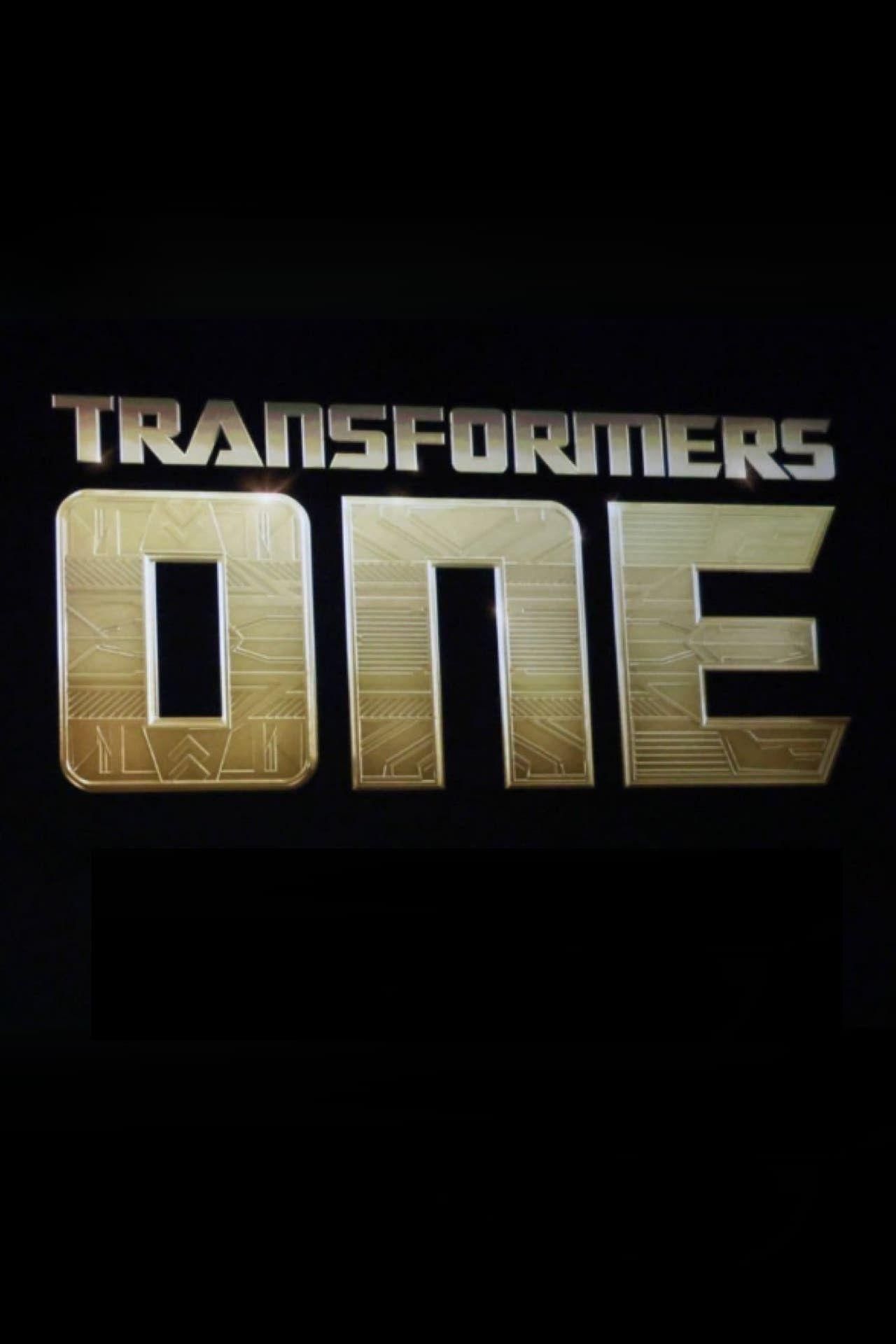 Transformers One Teaser Poster