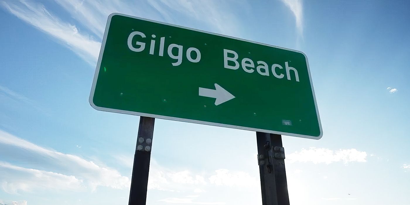 Road sign for Gilgo Beach