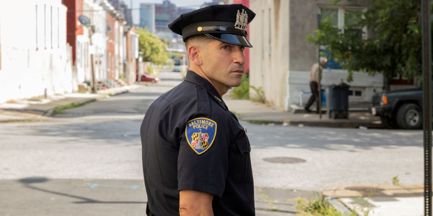 Jon Bernthal in uniform as Officer Wayne Jenkins in We Own This City