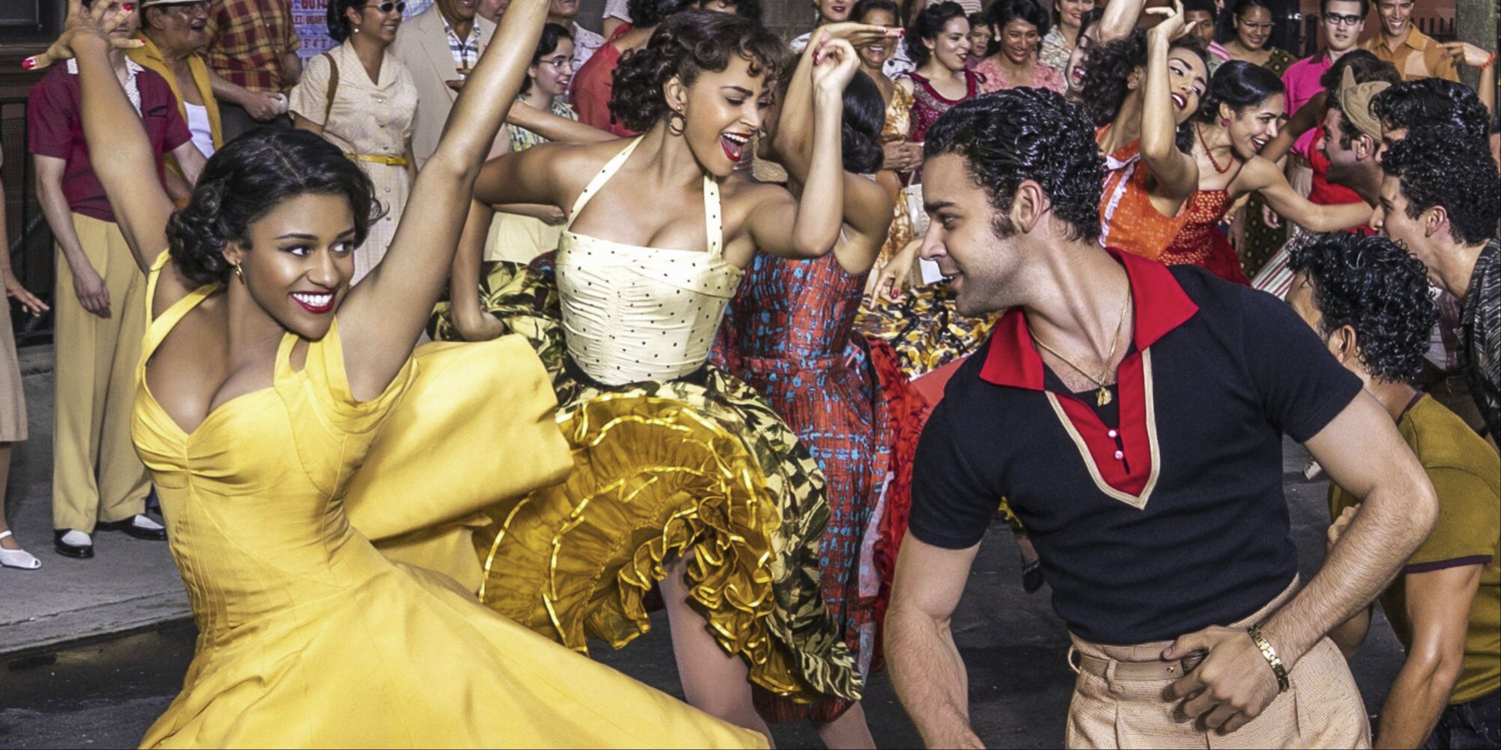 Ariana DeBose and David Alvarez dancing in 'West Side Story' 