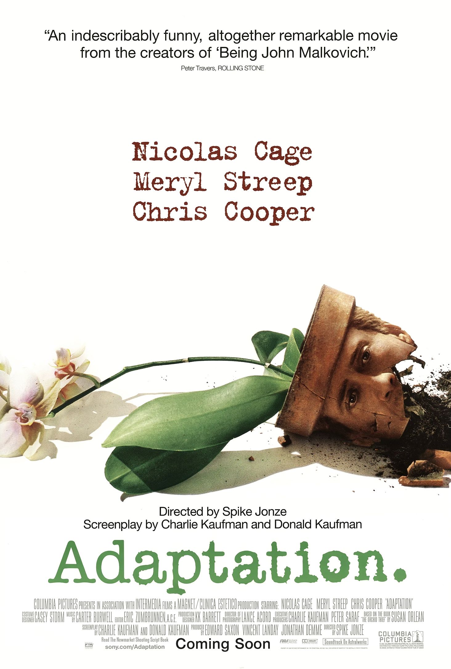Adaptation. Film Poster