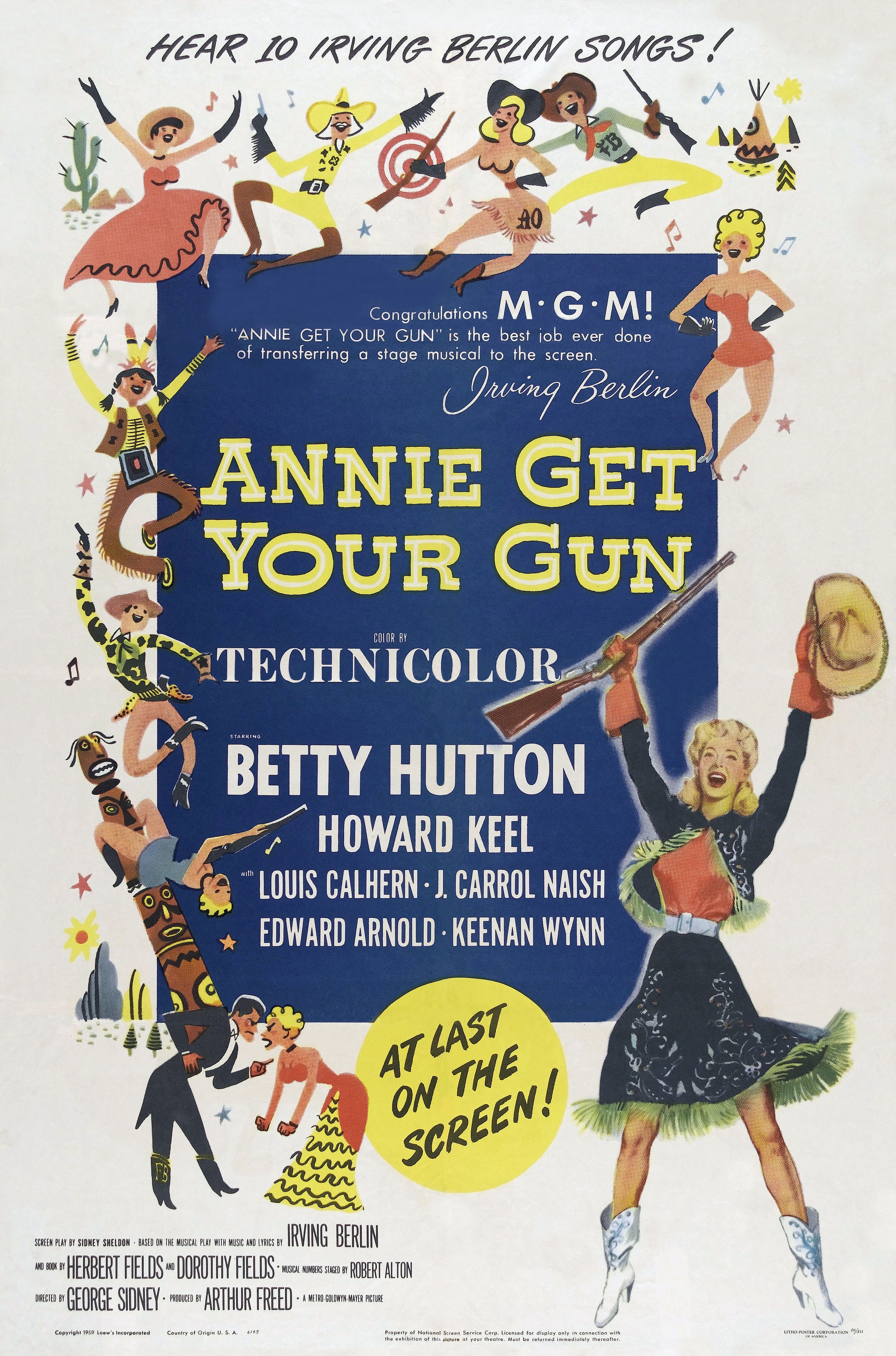 Annie Get Your Gun Film Poster