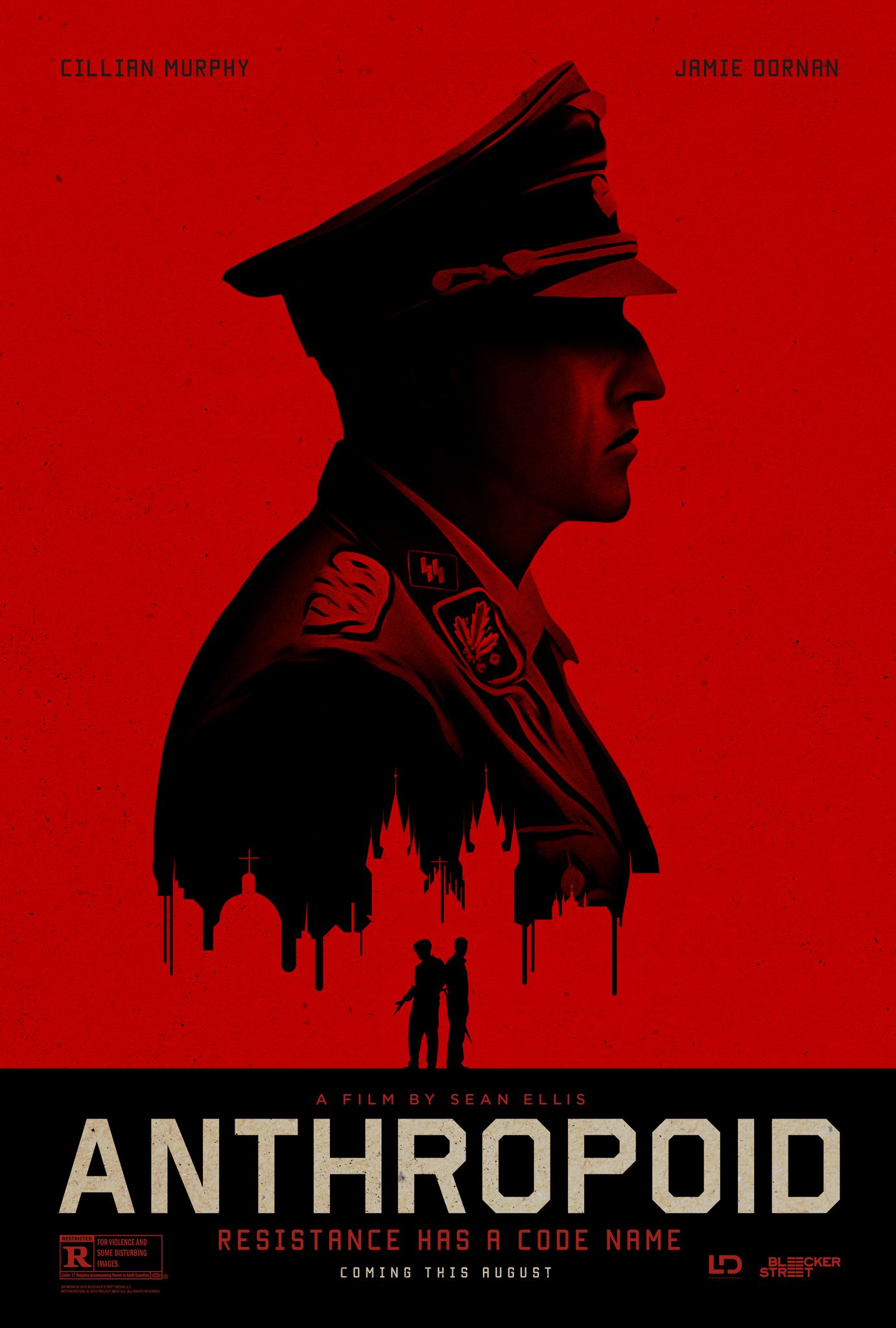 Poster for the WWII movie Anthropoid