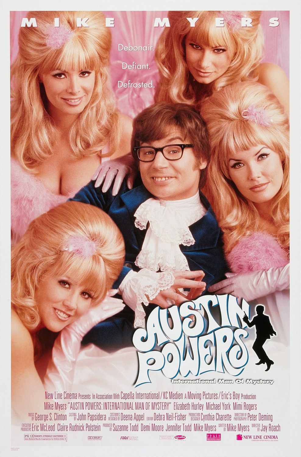 Austin Powers International Man of Mystery Film Poster