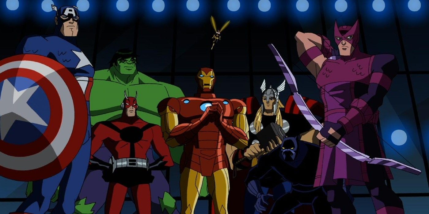 The Avengers assemble in The Avengers: Earth's Mightiest Heroes