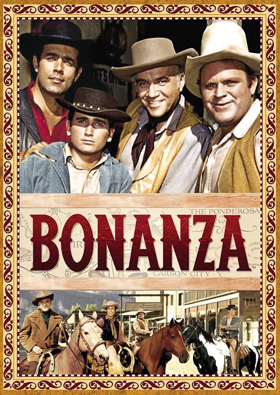 Cartel del programa de televisión Bonanza