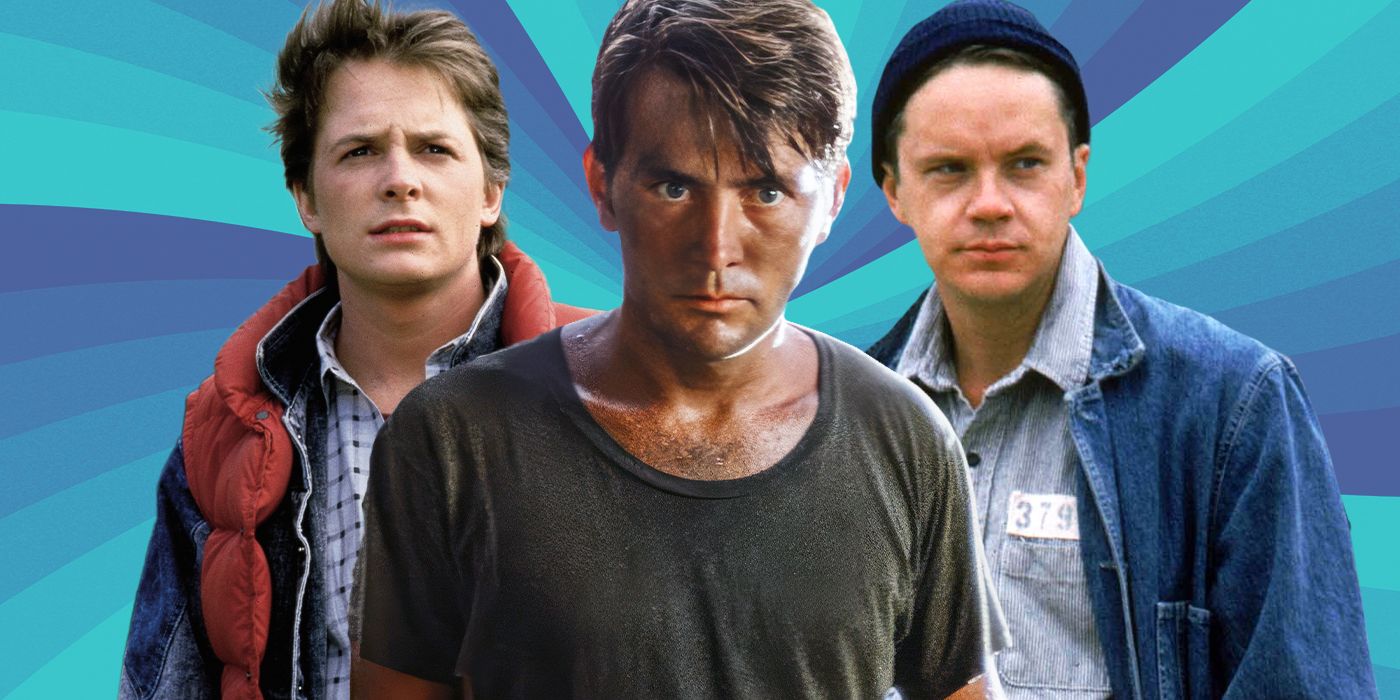 Characters from Back to the Future, Apocalypse Now, and Shawshank Redemption