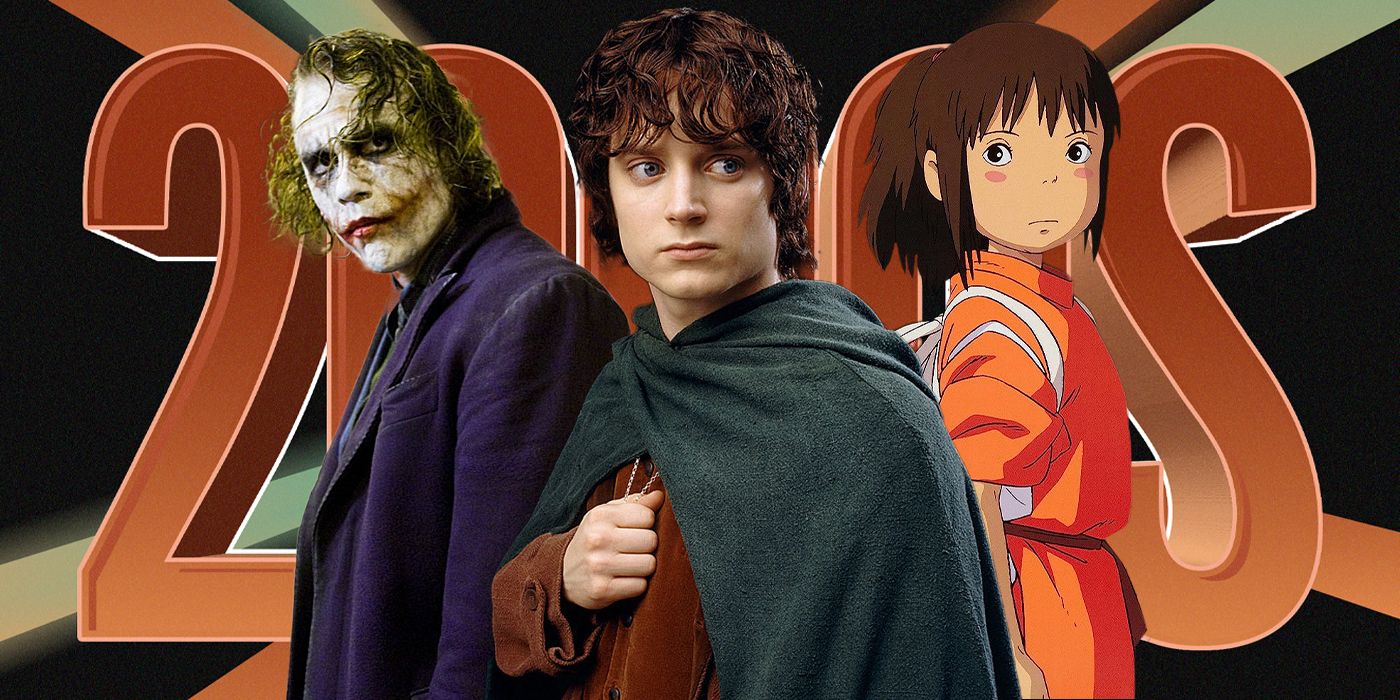 Characters from The Dark Knight, The Lord of the Rings - The Fellowship of the Ring, and Spirited Away