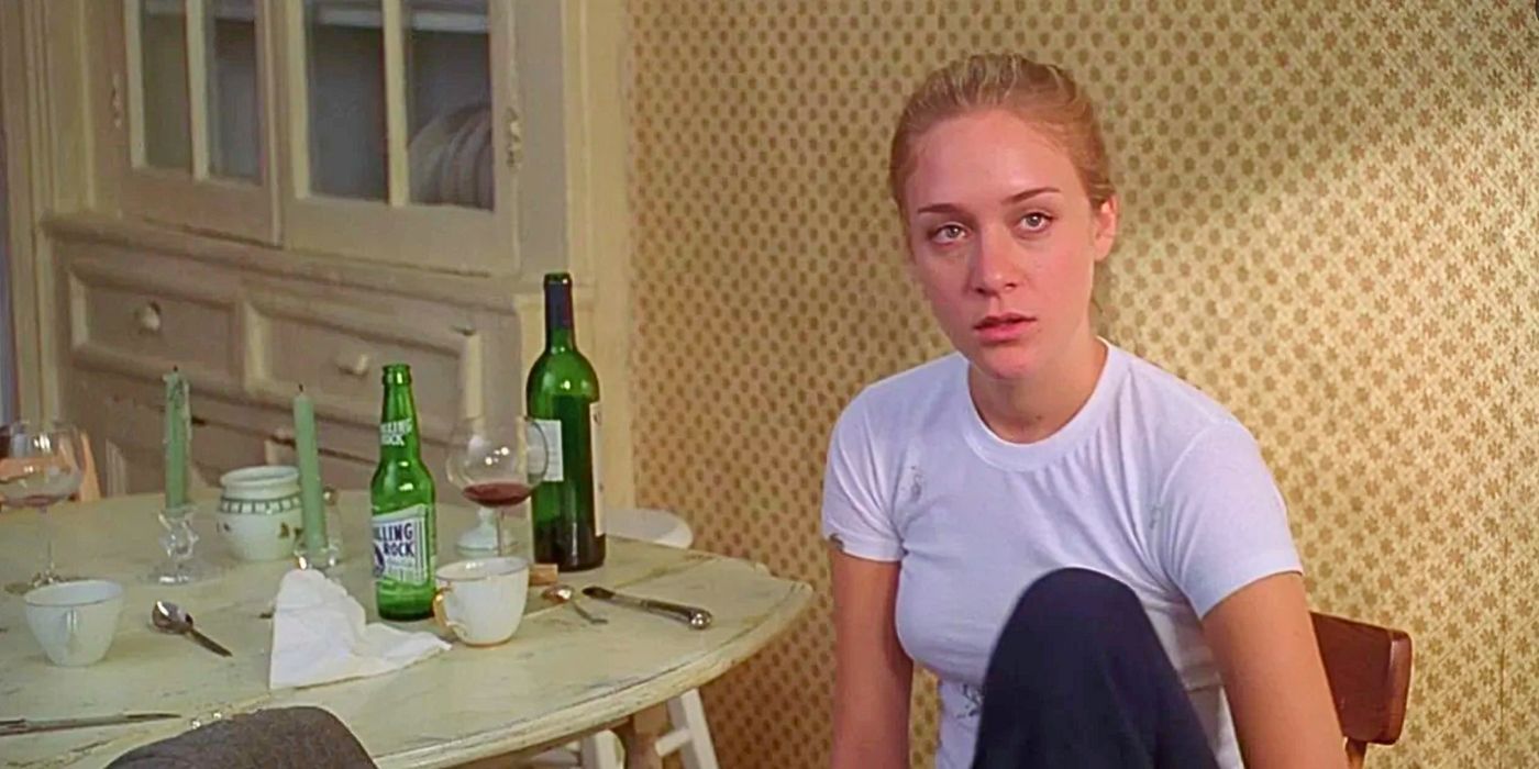 Chloe Sevigny in kitchen in The Last Days of Disco.